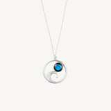 new moon lunar tide necklace