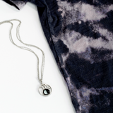 the stella necklace in stainless steel