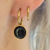 moonrise hoop earrings in gold