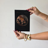 lunar reveal print - 1 moon