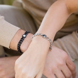 lunar curb his & hers bracelets